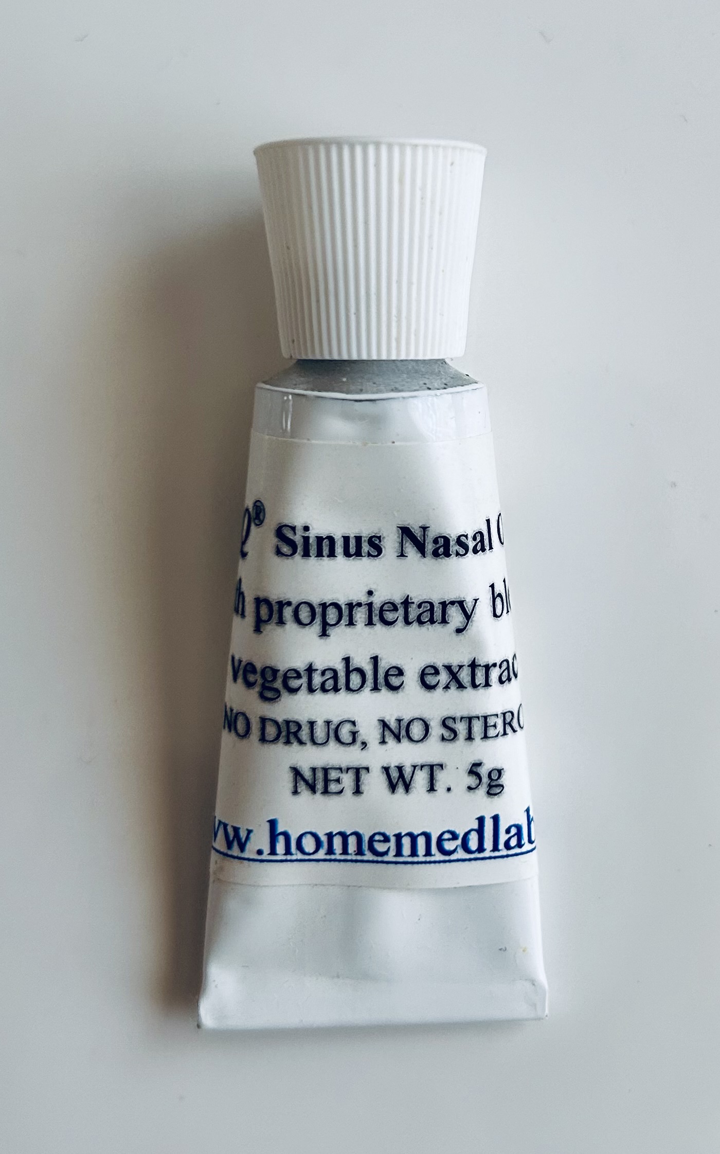 sinus nasal ointment tube